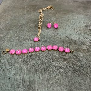 Hot pink Victoria Lynn set